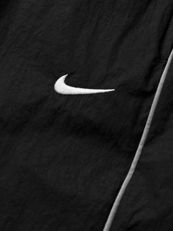 Solo Swoosh Logo-Embroidered Nylon Track Pants - CU Solo Swoosh Logo-Embroidered Nylon Track Pants - CU