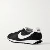 LD-1000 Leather and Suede-Trimmed Mesh Sneakers - BK LD-1000 Leather and Suede-Trimmed Mesh Sneakers - BK