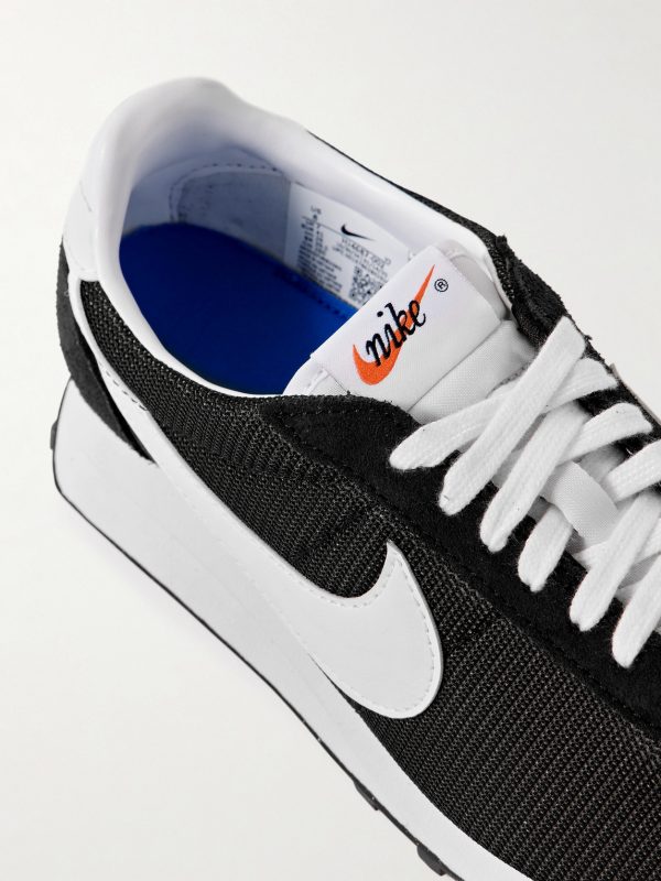 LD-1000 Leather and Suede-Trimmed Mesh Sneakers - CU LD-1000 Leather and Suede-Trimmed Mesh Sneakers - CU