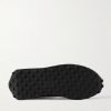 LD-1000 Leather and Suede-Trimmed Mesh Sneakers - E1 LD-1000 Leather and Suede-Trimmed Mesh Sneakers - E1