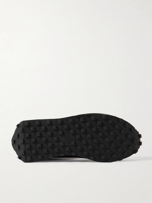 LD-1000 Leather and Suede-Trimmed Mesh Sneakers - E1 LD-1000 Leather and Suede-Trimmed Mesh Sneakers - E1