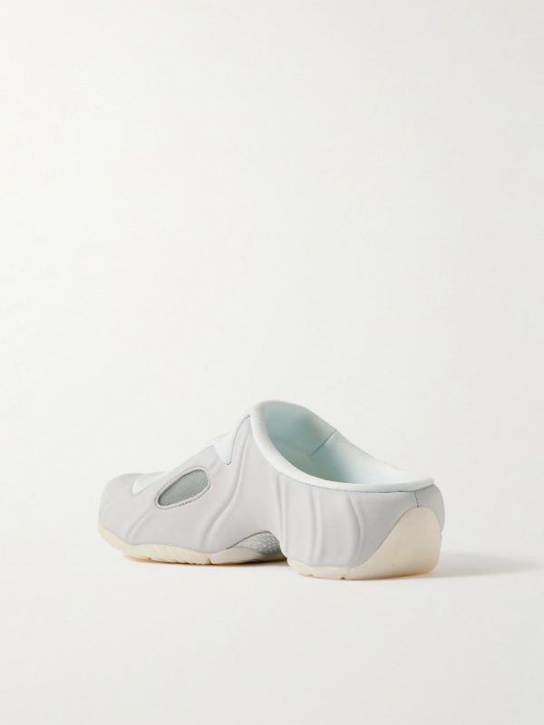 Clogposite Scuba-Trimmed Rubber Slip-On Sneakers - BK