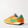 LD-1000 Leather and Suede-Trimmed Mesh Sneakers - BK LD-1000 Leather and Suede-Trimmed Mesh Sneakers - BK