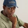 + Paula's Ibiza Appliquéd Logo-Embroidered Denim Baseball Cap - OU + Paula's Ibiza Appliquéd Logo-Embroidered Denim Baseball Cap - OU