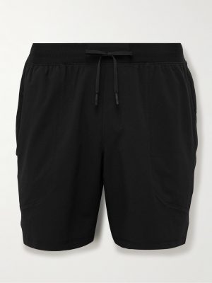 License to Train Straight-Leg 7" Stretch Recycled-Shell Drawstring Shorts License to Train Straight-Leg 7" Stretch Recycled-Shell Drawstring Shorts