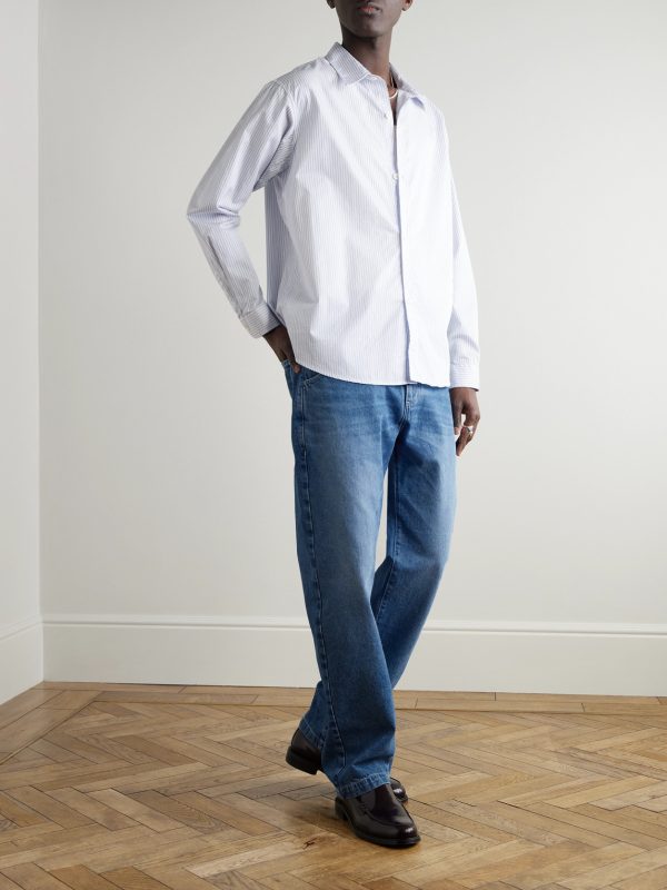 Regular Straight-Leg Organic Jeans - OU