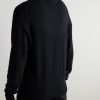 Textured Organic Cotton-Blend Sweater - BK Textured Organic Cotton-Blend Sweater - BK