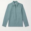 Cotton-Poplin Shirt with Tie Cotton-Poplin Shirt with Tie