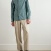 Cotton-Poplin Shirt with Tie - OU Cotton-Poplin Shirt with Tie - OU