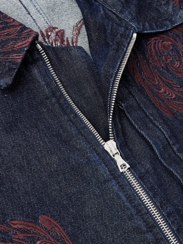 Embroidered Denim Jacket - CU Embroidered Denim Jacket - CU