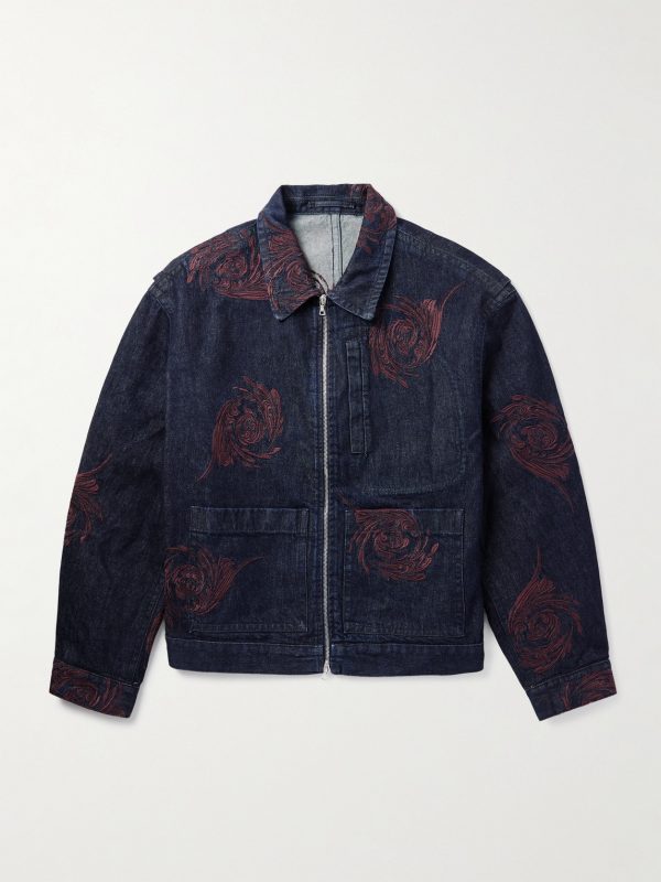 Embroidered Denim Jacket Embroidered Denim Jacket