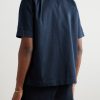 Camp-Collar Cotton-Twill Shirt - BK Camp-Collar Cotton-Twill Shirt - BK