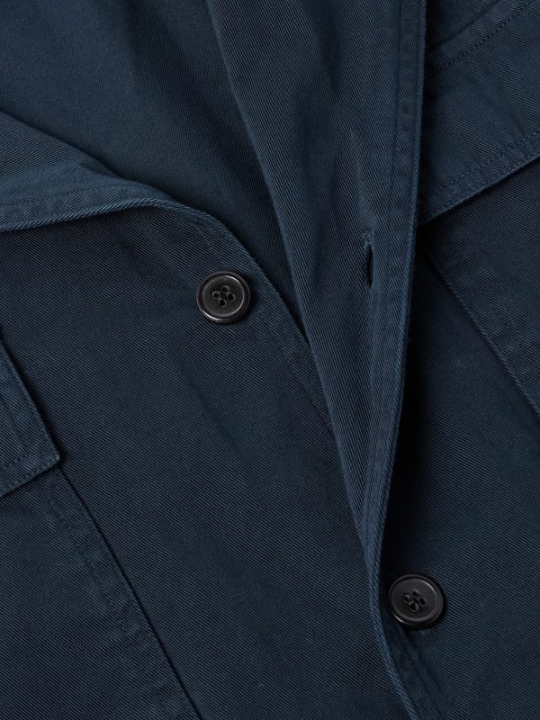 Camp-Collar Cotton-Twill Shirt - CU Camp-Collar Cotton-Twill Shirt - CU