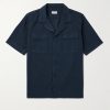 Camp-Collar Cotton-Twill Shirt Camp-Collar Cotton-Twill Shirt