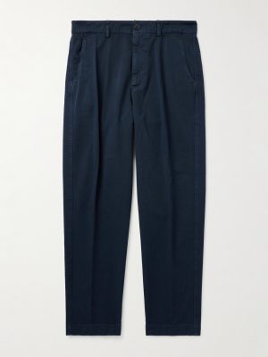 Slim-Fit Cropped Cotton-Jersey Trousers Slim-Fit Cropped Cotton-Jersey Trousers