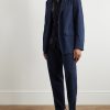 Slim-Fit Cropped Cotton-Jersey Trousers - OU