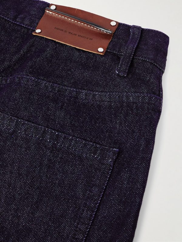 Embroidered Straight-Leg Jeans - CU