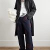 Embroidered Straight-Leg Jeans - OU