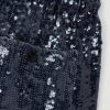 Wide-Leg Sequinned Crepe Drawstring Trousers - CU Wide-Leg Sequinned Crepe Drawstring Trousers - CU