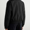 Logo-Embroidered Shell Bomber Jacket - BK Logo-Embroidered Shell Bomber Jacket - BK