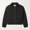 Logo-Embroidered Shell Bomber Jacket Logo-Embroidered Shell Bomber Jacket