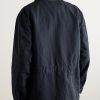 Cotton and Linen-Blend Twill Field Jacket - BK Cotton and Linen-Blend Twill Field Jacket - BK