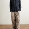 Cotton and Linen-Blend Twill Field Jacket - OU Cotton and Linen-Blend Twill Field Jacket - OU