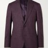 Slim-Fit Virgin Wool, Silk and Linen-Blend Suit Jacket Slim-Fit Virgin Wool, Silk and Linen-Blend Suit Jacket