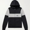 Logo-Embroidered Colour-Block Cotton-Jersey Hoodie Logo-Embroidered Colour-Block Cotton-Jersey Hoodie