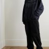 Wide-Leg Distressed Cotton Cargo Trousers - OU