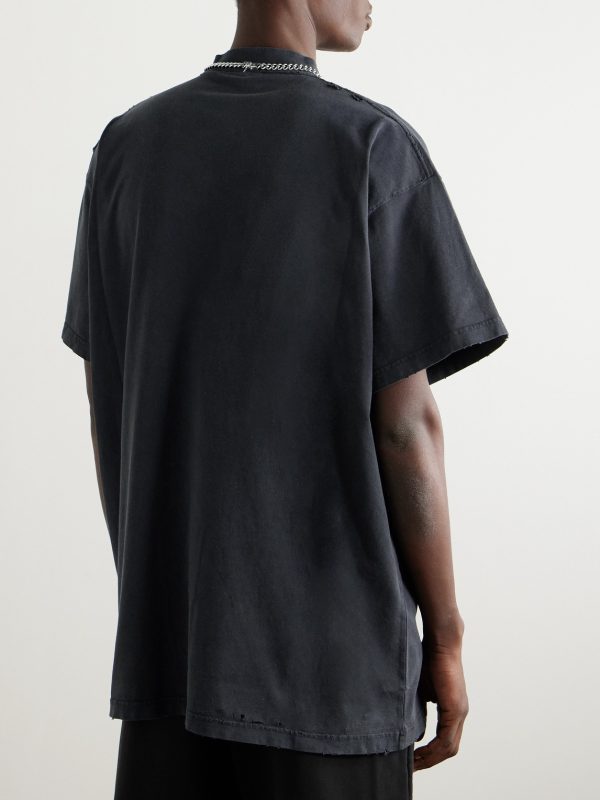 Logo-Print Cotton-Jersey T-Shirt - BK Logo-Print Cotton-Jersey T-Shirt - BK