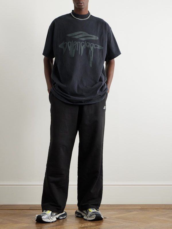 Logo-Print Cotton-Jersey T-Shirt - OU Logo-Print Cotton-Jersey T-Shirt - OU