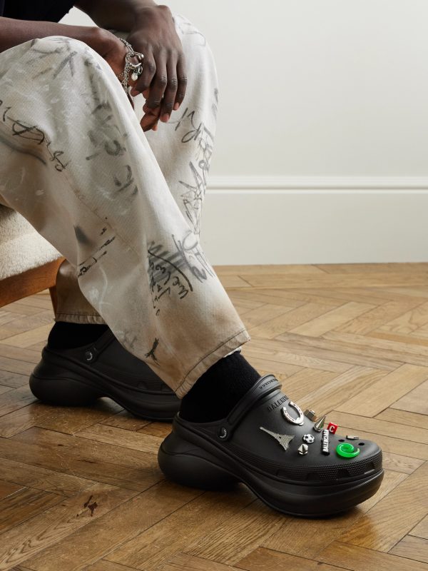 + Crocs™ Embellished Rubber Mules - OU + Crocs™ Embellished Rubber Mules - OU