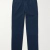Samuel Straight-Leg Organic Cotton-Blend Twill Chinos Samuel Straight-Leg Organic Cotton-Blend Twill Chinos