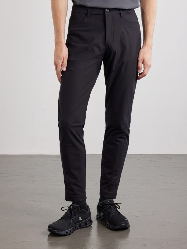 ABC Straight-Leg Cotton-Jersey Trousers - FR