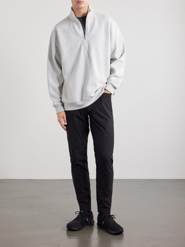 ABC Straight-Leg Cotton-Jersey Trousers - OU