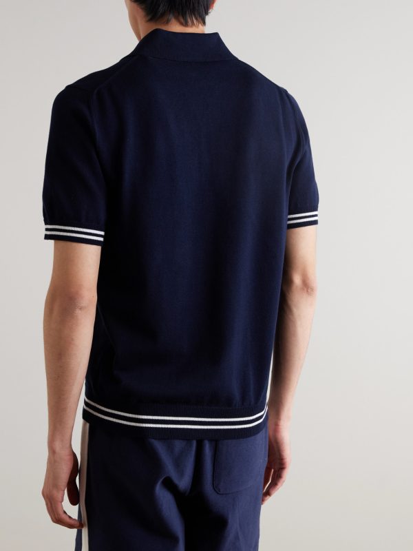 Tennis Organic Cotton Polo Shirt - BK