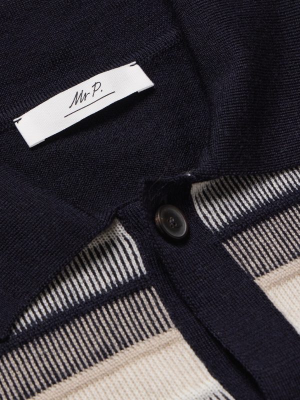 Jude Striped Merino Wool Shirt - CU