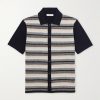 Jude Striped Merino Wool Shirt
