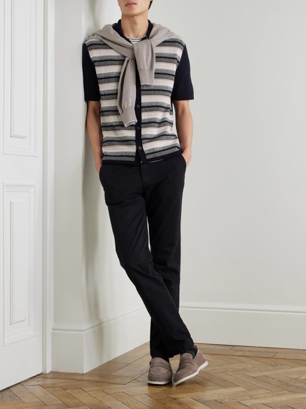 Jude Striped Merino Wool Shirt - OU