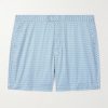 Straight-Leg Mid-Length Printed Swim Shorts Straight-Leg Mid-Length Printed Swim Shorts