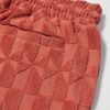 Straight-Leg Organic Cotton-Terry Jacquard Drawstring Shorts - CU Straight-Leg Organic Cotton-Terry Jacquard Drawstring Shorts - CU