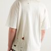 Savage Distressed Paint-Splattered Cotton-Jersey T-Shirt - BK Savage Distressed Paint-Splattered Cotton-Jersey T-Shirt - BK
