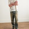 Savage Distressed Paint-Splattered Cotton-Jersey T-Shirt - OU Savage Distressed Paint-Splattered Cotton-Jersey T-Shirt - OU