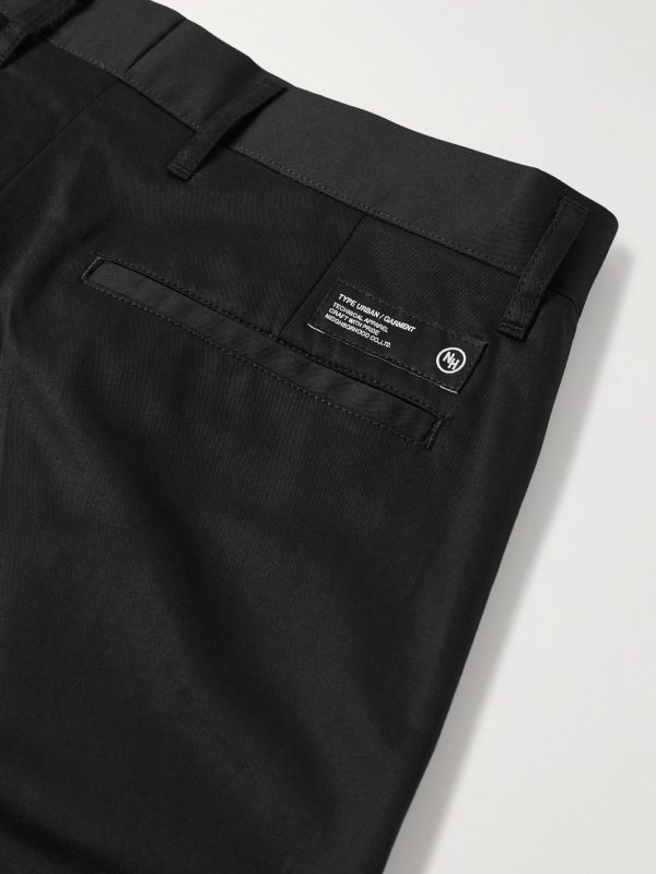 Tapered Pleated Cotton and Linen-Blend Twill Trousers - CU Tapered Pleated Cotton and Linen-Blend Twill Trousers - CU