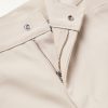 WP Straight-Leg Cropped Twill Trousers - E1