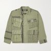 Shemagh Fatigue Printed Cotton-Ripstop Jacket Shemagh Fatigue Printed Cotton-Ripstop Jacket