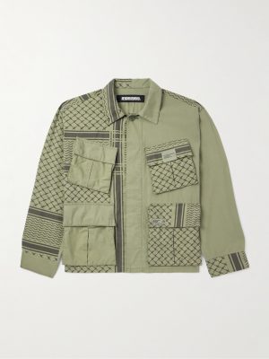 Shemagh Fatigue Printed Cotton-Ripstop Jacket