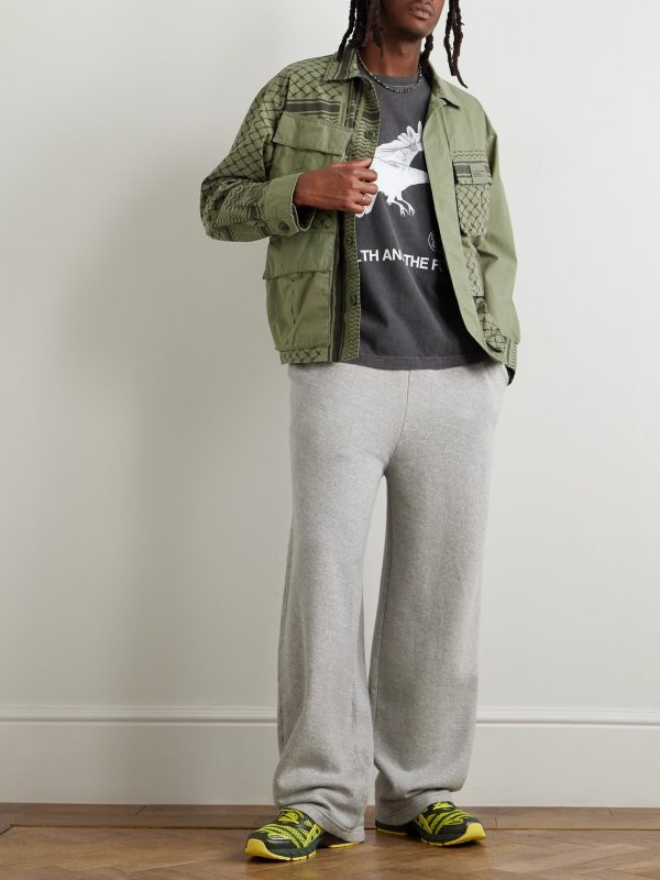 Shemagh Fatigue Printed Cotton-Ripstop Jacket - OU Shemagh Fatigue Printed Cotton-Ripstop Jacket - OU