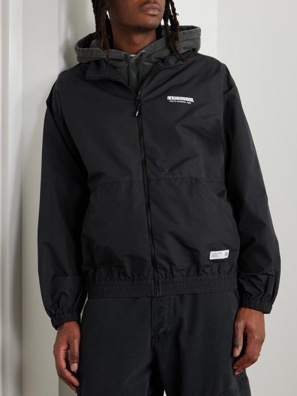 Logo-Print Shell Track Jacket - FR Logo-Print Shell Track Jacket - FR